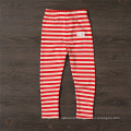 Girls 3 candy colors Winter Striped Trousers Kids Black Striped Leggings Black and White Striped Pants 20151015